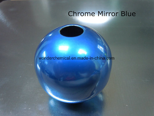 Candy Colors Mirror Chrome Blue Powder Recubrimiento para Silla de oficina