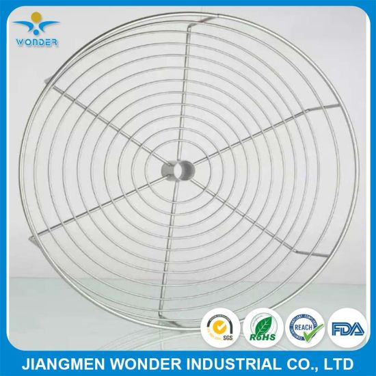 Cromo electrostático de Plata Brillante para Fan Net