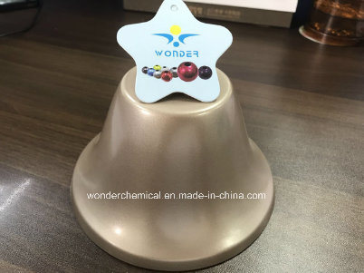 Pintura en polvo decorativa para interiores, dorada, resistente a los impactos