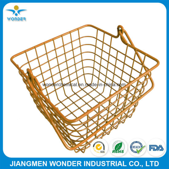 Decoración de interior Ral 2000 pintura en polvo naranja para hierro