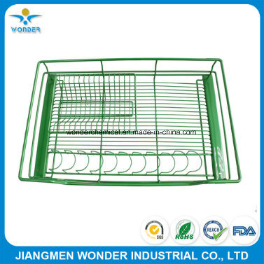 Pintura electrost&aacute;tica en polvo de poli&eacute;ster epoxi verde Ral 6037 para aluminio