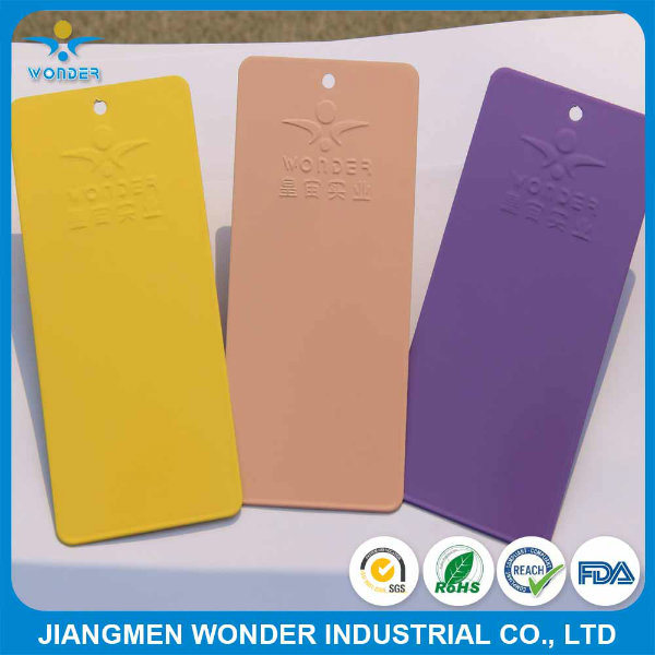 Resistencia qu&iacute;mica resistente a la pintura en polvo de caramelo Ral para muebles