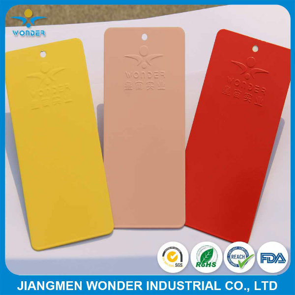 Pintura qu&iacute;mica resistente de la capa del polvo de los colores del caramelo de Ral del rasgu&ntilde;o