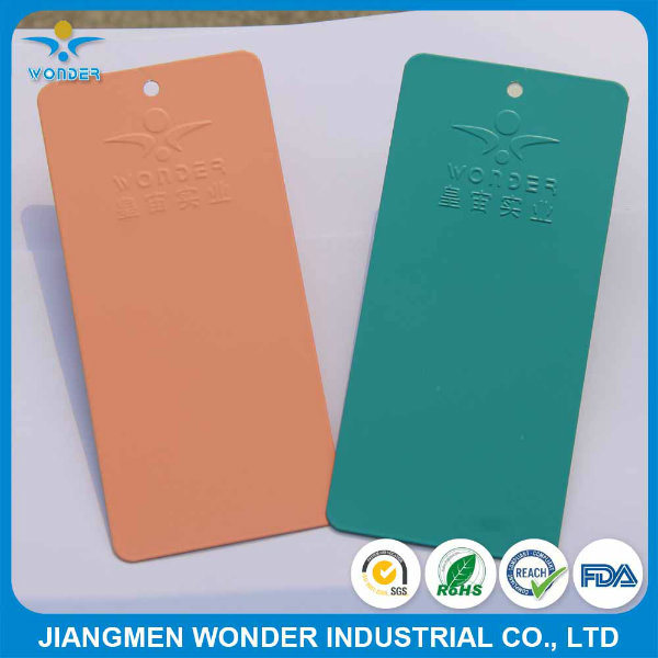 Recubrimiento de polvo de &oacute;rbita