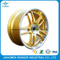 Epoxi dorado brillante cromado para recubrimiento de polvo de rueda de coche
