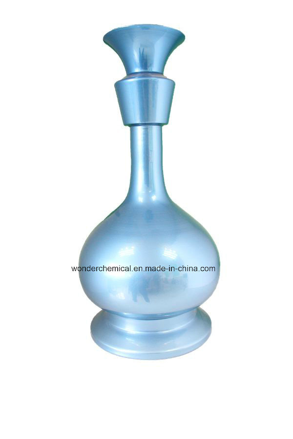 Pintura de revestimiento de alto brillo de color azul claro de aluminio