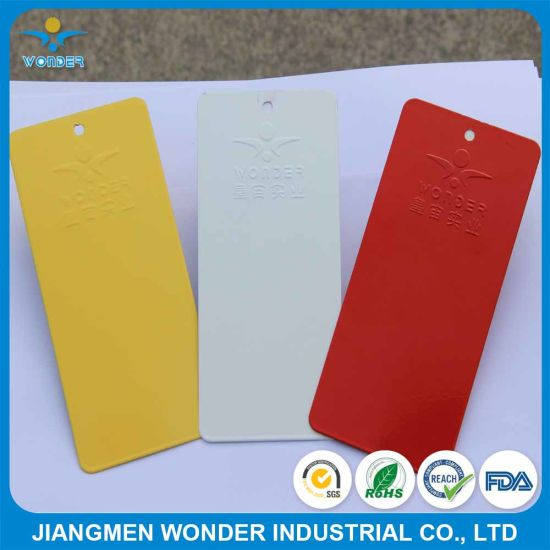 Pantone / pintura de polvo de epoxy amarilla blanca roja de Ral para los muebles de oficinas