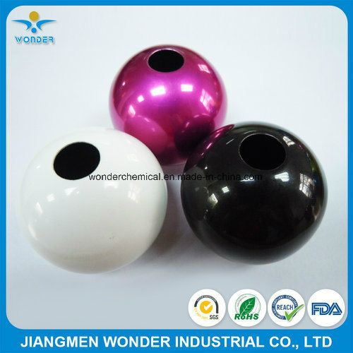 Capa de polvo negro blanco brillante para piano de alto brillo para aluminio