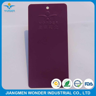 Recubrimiento de polvo de poliéster púrpura de poliuretano violeta semi brillo UV Ral4004 con protección UV
