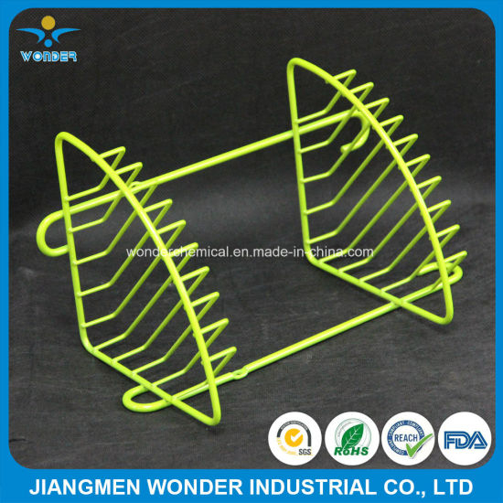 Pintura de polvo de poliéster epoxi verde resistente a la corrosión interior