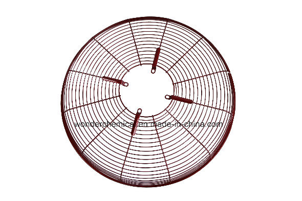 Candy Nanodryplating Chrome Red para recubrimiento de polvo de alambre de ventilador