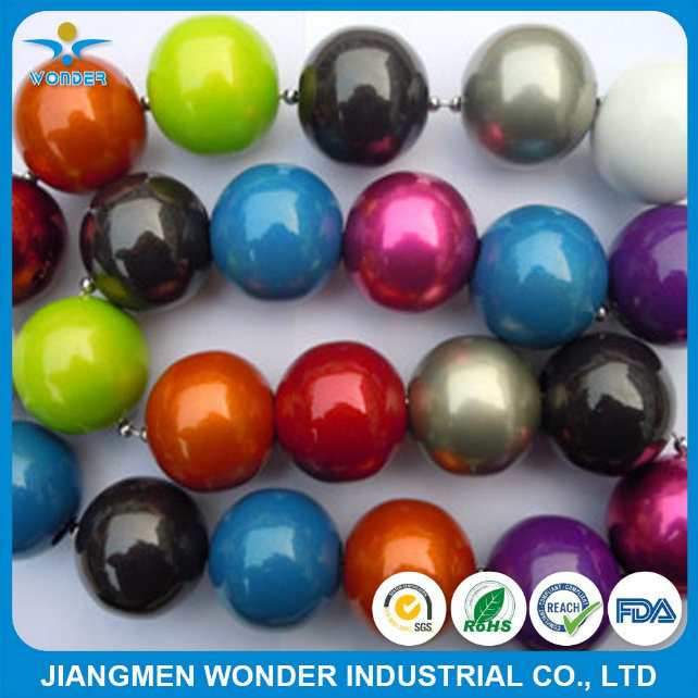 Color de caramelo de cromo pintura de recubrimiento de polvo con resistente a UV