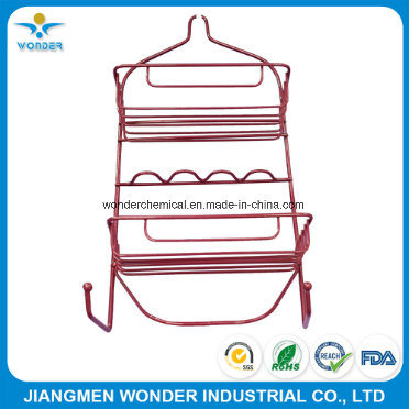 Recubrimiento de polvo interior epoxi poli&eacute;ster rojo para hardware diario