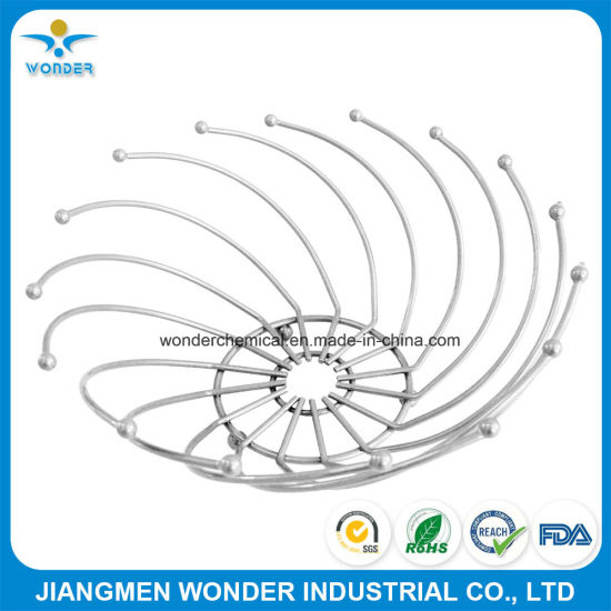 Recubrimiento de polvo de epoxi color plata decorativa para interiores para acero