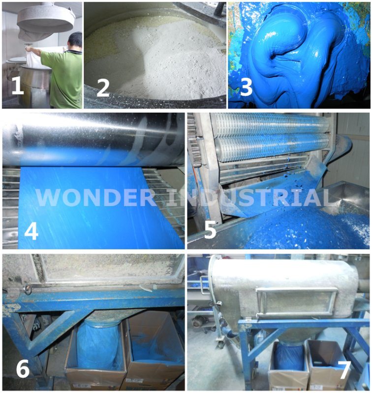 Revestimiento en polvo cromo efecto plata cromo