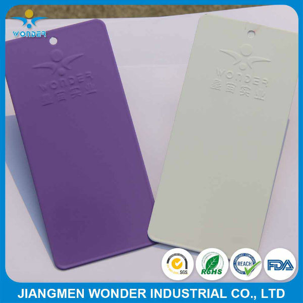 Ral9010 9016 pintura de recubrimiento de polvo blanco brillante para aluminio