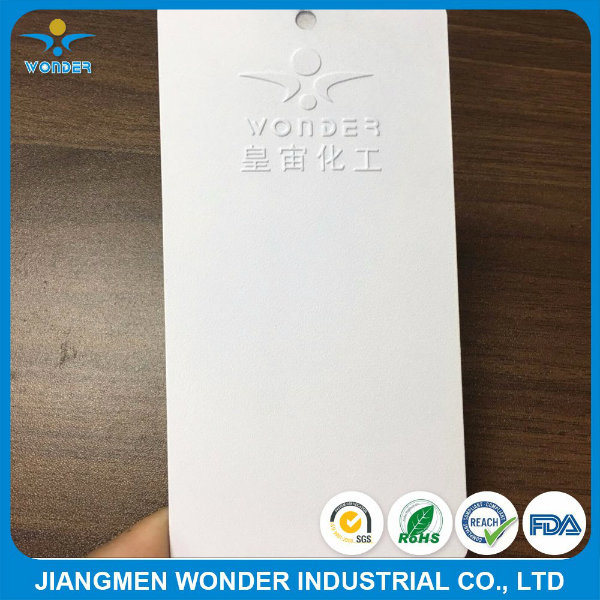 Ral9016 Recubrimiento de polvo de arrugas con textura de arena blanca