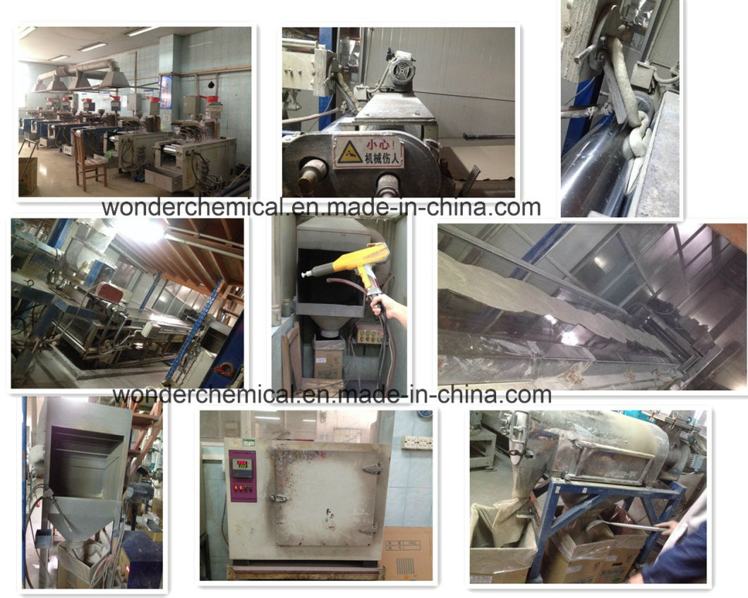 escape de recubrimiento en polvo