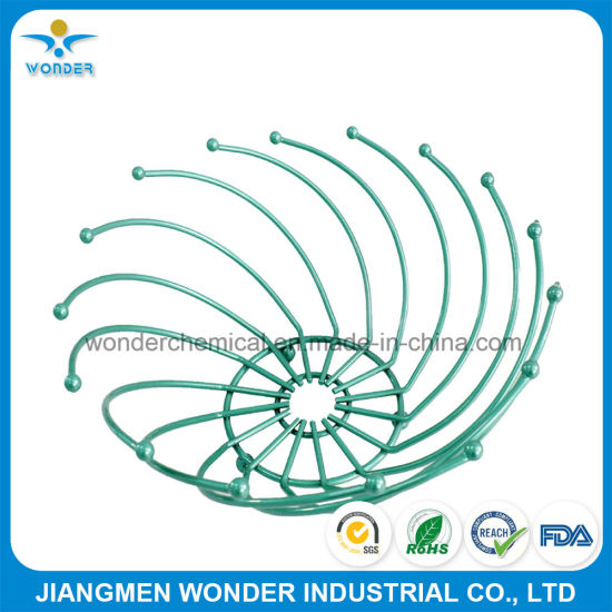 Recubrimiento de polvo anticorrosión metálico en polvo de color verde para utensilios de cocina